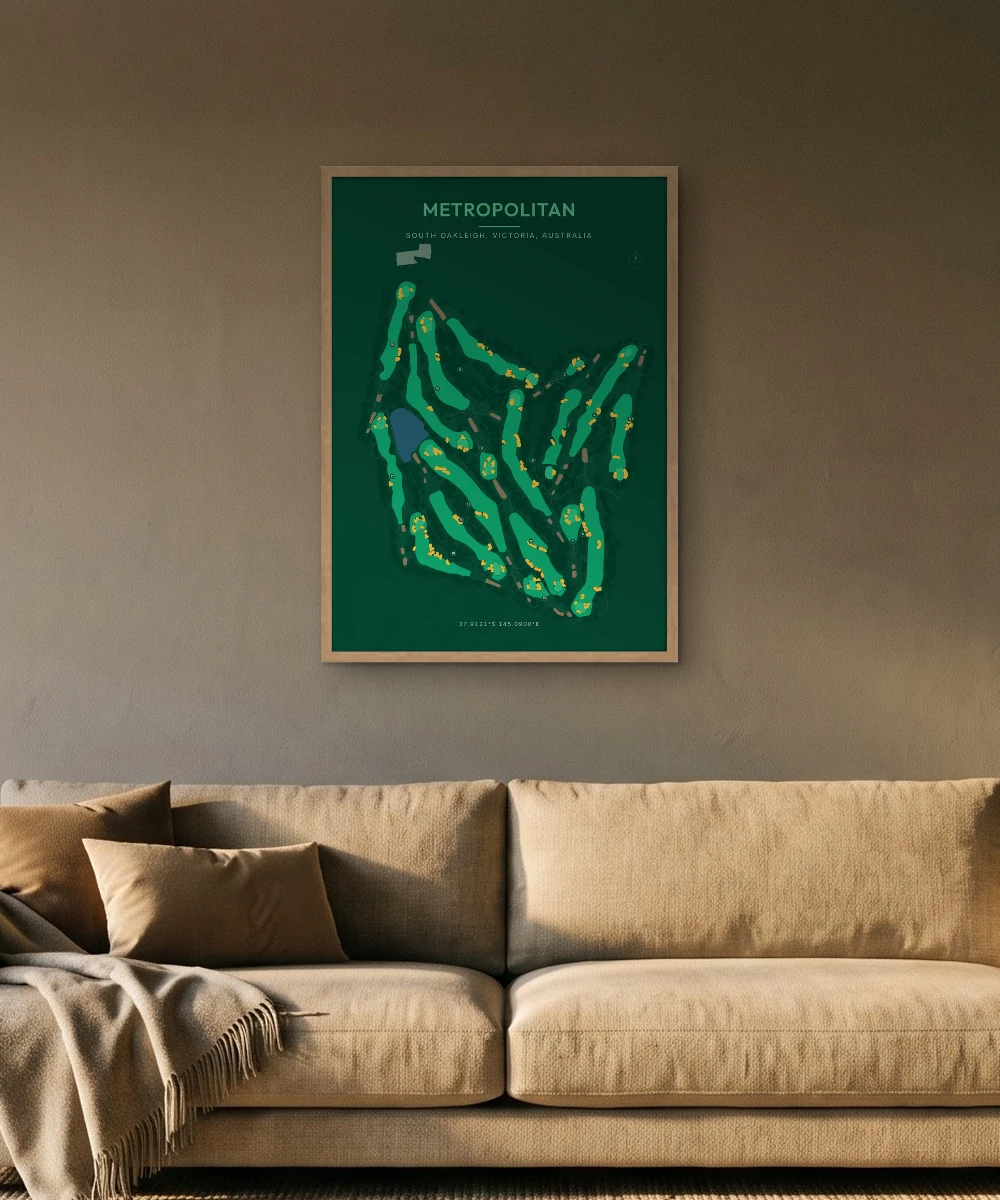 Metropolitan in the Emerald style, in a Natural frame